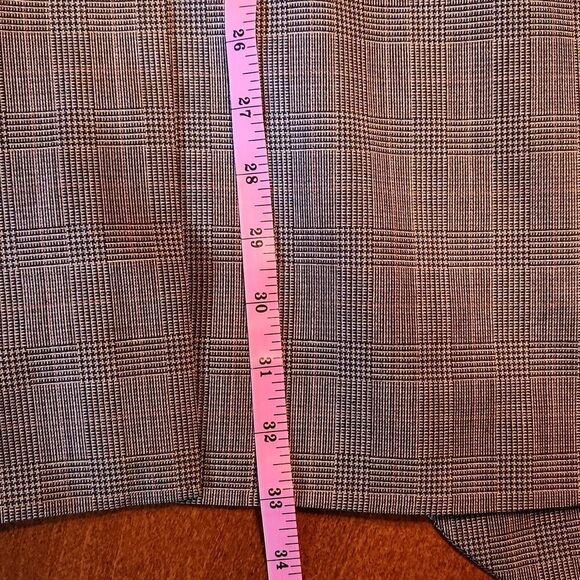 TownCraft Vintage 2 Piece Wool Coat & Pants Suit Set, 46L X 38, Brown Checks - Picture 10 of 15